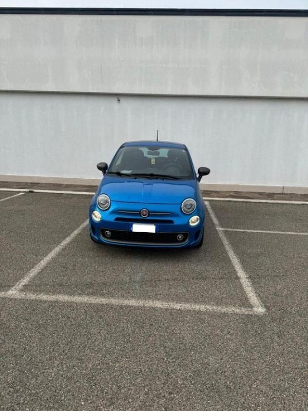 Usata Fiat 500 Sport 69 CV (50 kW) 2016 Azzurro Utilitaria