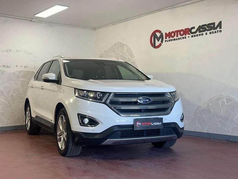 Bianco Usata 2018 Ford Edge Vignale SUV | 16.500 € (Buon prezzo) - Immagine 1/4