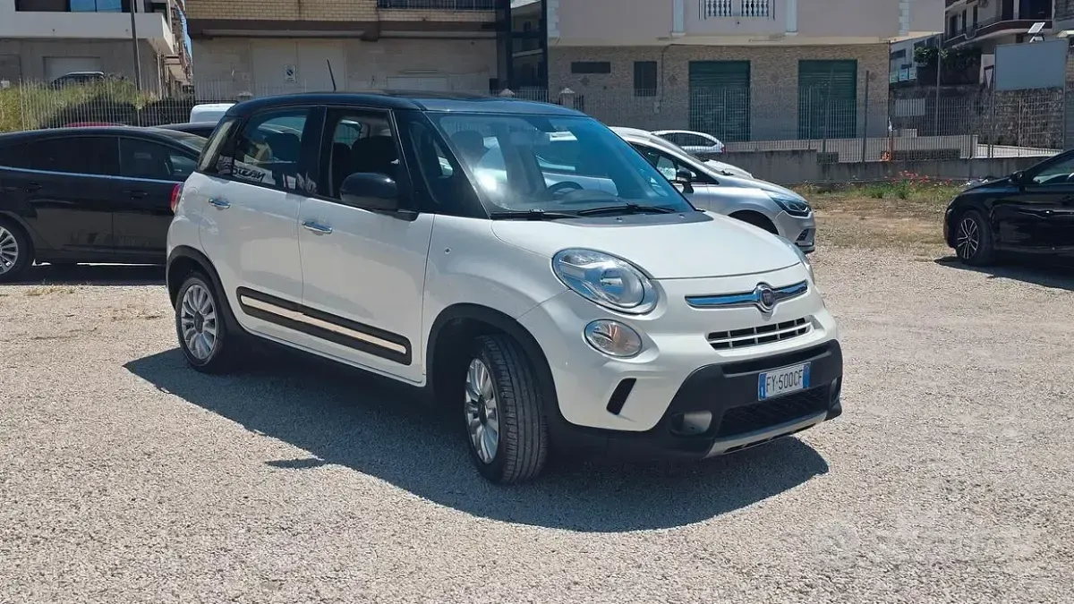 Usata Fiat 500L Trekking 95 CV (69 kW) 2017 Bianco Monovolume