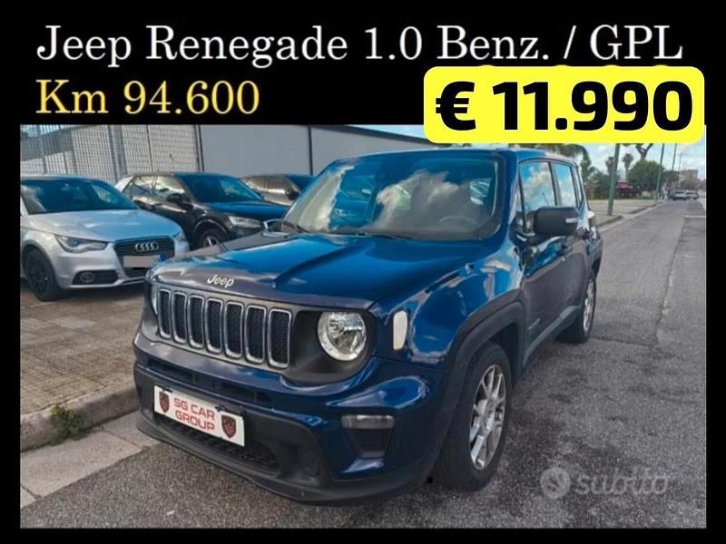 Usata Jeep Renegade 119 CV (87 kW) 2019 Blu SUV