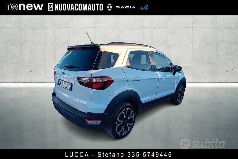 Usata Ford Ecosport Active 125 CV (91 kW) 2022 Bianco SUV