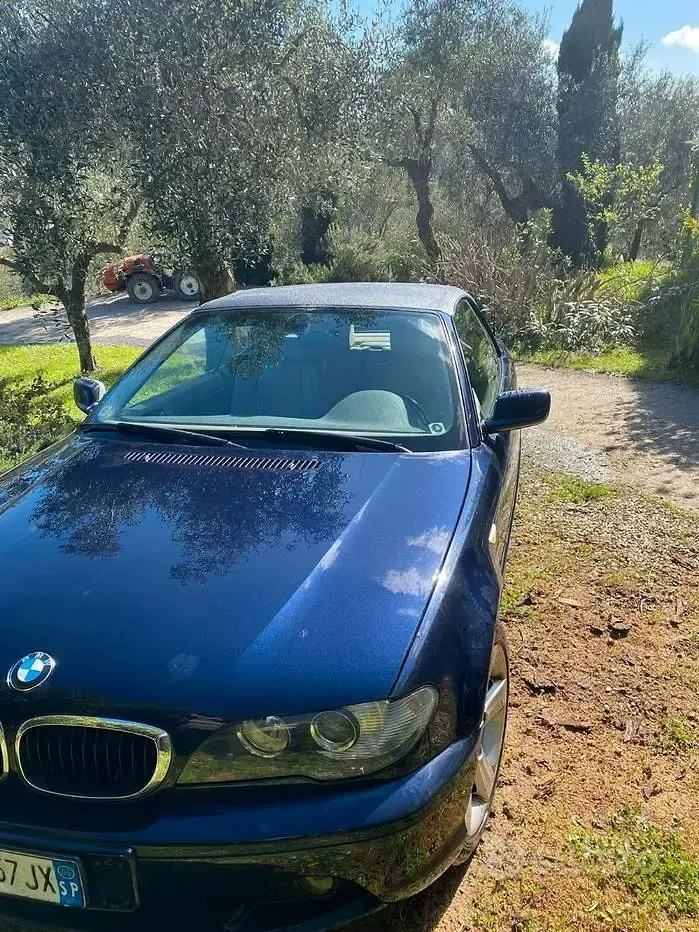 Usata BMW 318 Cabriolet 2005 Blu Cabrio