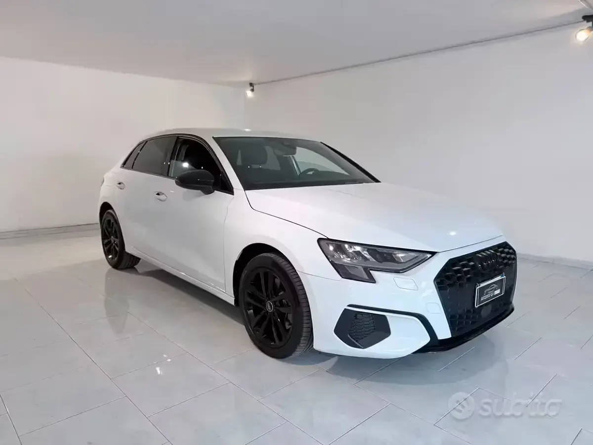 Usata Audi A3 116 CV (85 kW) 2021 Bianco Berlina