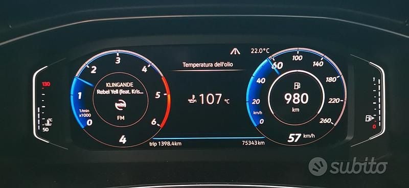 Usata VW T-Roc 150 CV (110 kW) 2018 Bianco SUV