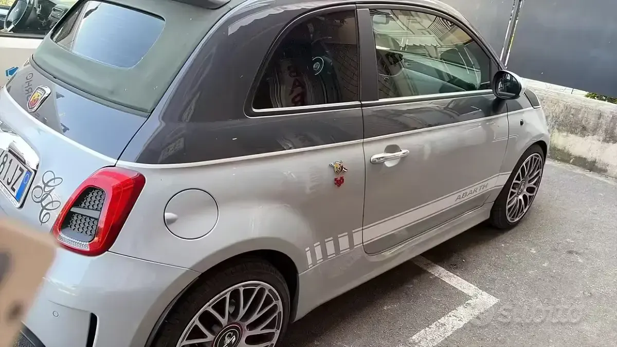 Usata Abarth 500C 2011 Grigio Cabrio