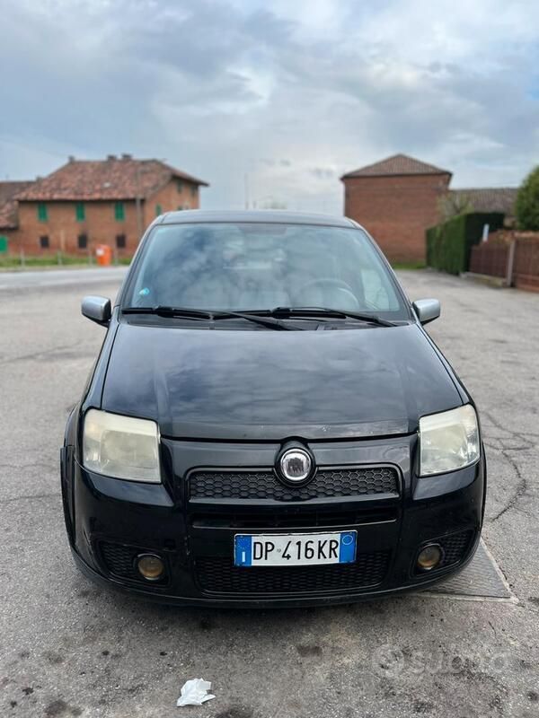 Usata Fiat Panda 101 CV (74 kW) 2008 Nero Utilitaria