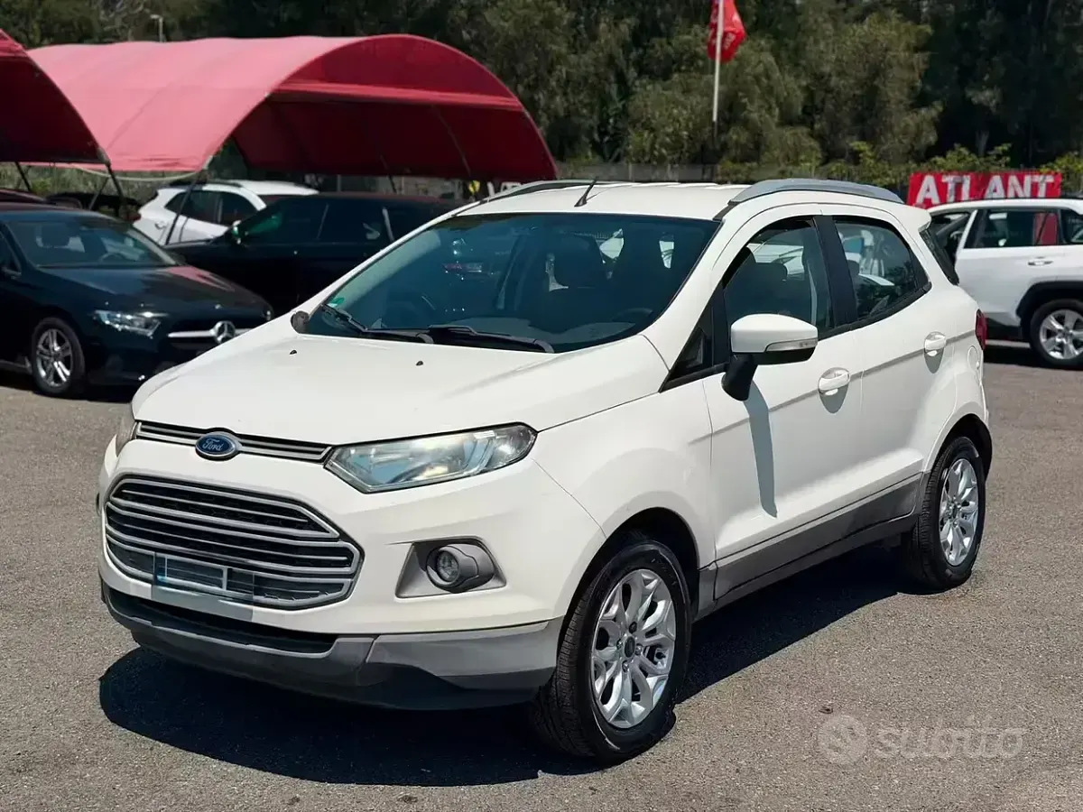 Usata Ford Ecosport Titanium S 125 CV (91 kW) 2016 Bianco SUV