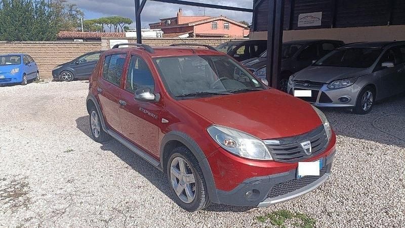 Usata Dacia Sandero Stepway 87 CV (63 kW) 2010 Rosso Berlina