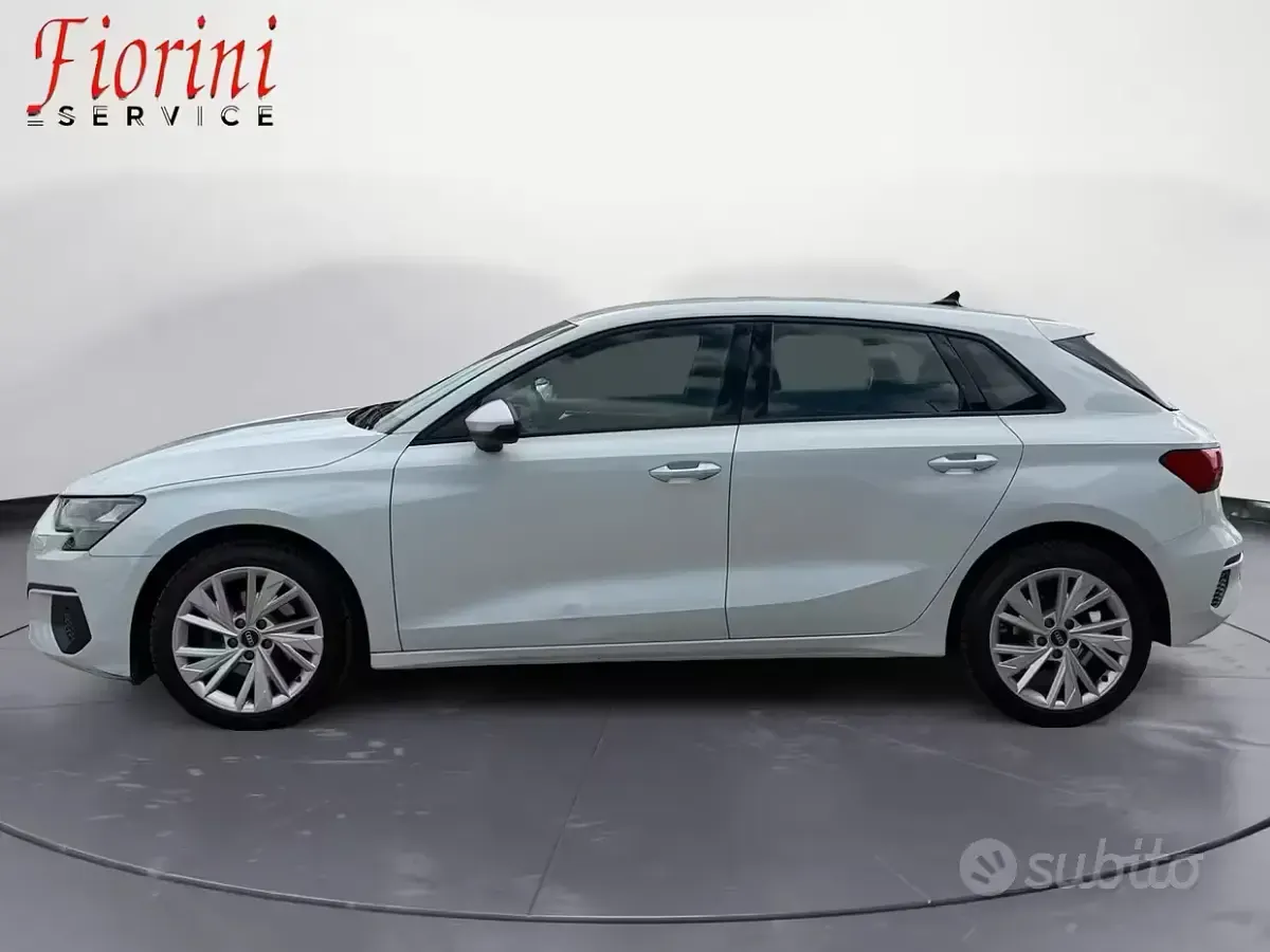 Usata Audi A3 Advanced 116 CV (85 kW) 2022 Bianco Berlina
