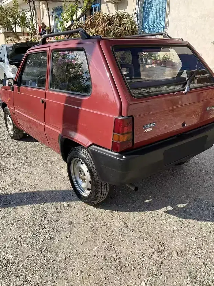 Usata Fiat Panda Young 54 CV (39 kW) 2002 Rosso Utilitaria