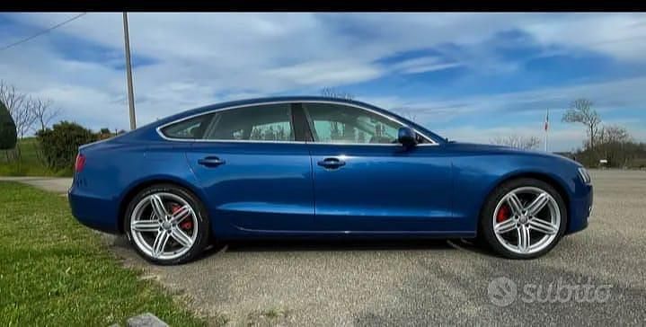 Usata Audi A5 2011 Blu Coupé