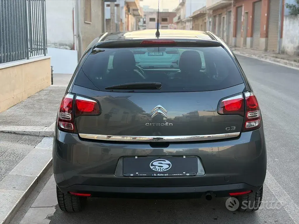 Usata Citroën C3 Exclusive 82 CV (60 kW) 2016 Grigio Berlina