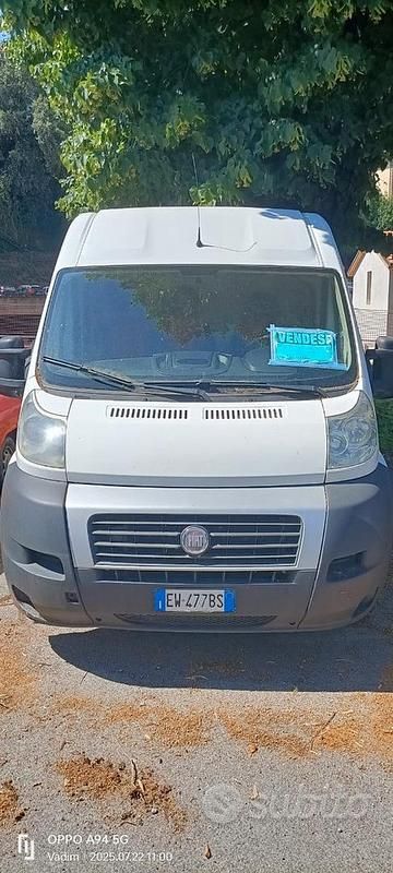 Usata Fiat Ducato 110 CV (80 kW) 2014 Bianco Furgone