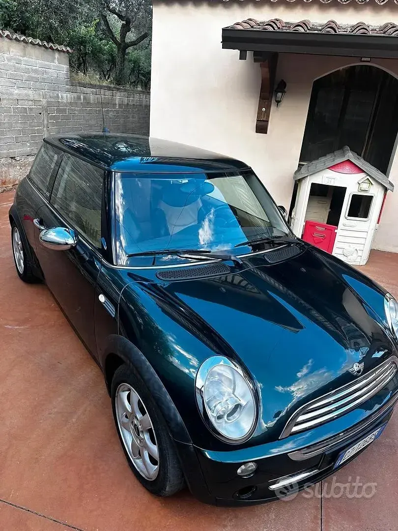 Usata Mini Cooper 116 CV (85 kW) 2005 Verde Utilitaria