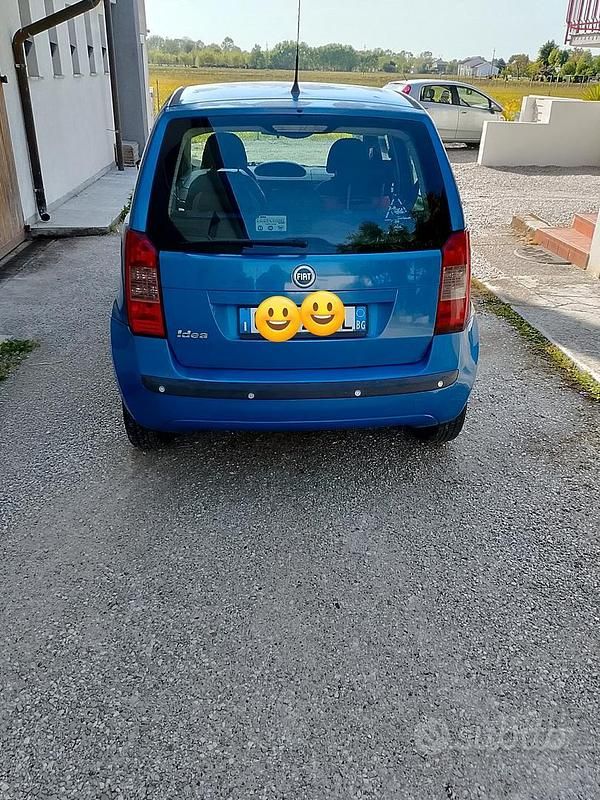 Usata Fiat Idea 80 CV (58 kW) 2005 Blu Monovolume