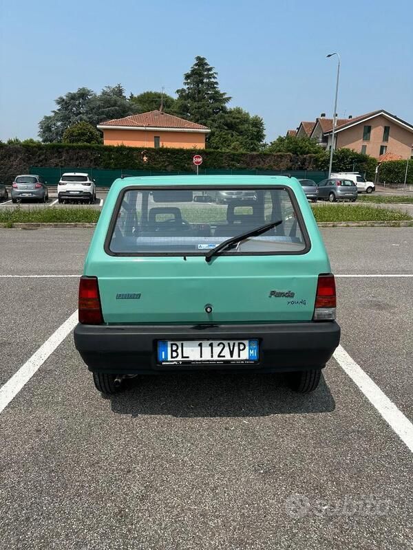 Usata Fiat Panda Young 39 CV (28 kW) 2000 Verde Utilitaria