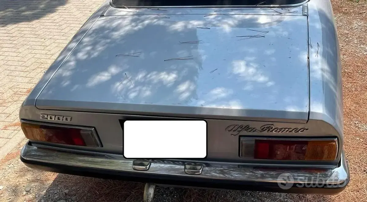 Usata Alfa Romeo Spider 131 CV (96 kW) 1970 Grigio Cabrio