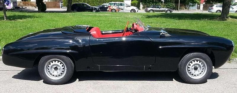 Usata Mercedes SLR McLaren 105 CV (77 kW) 1955 Nero Cabrio