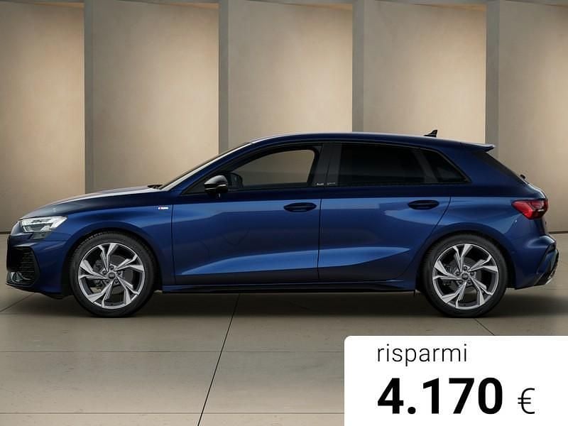 Nuova Audi A3 S-Line 150 CV (110 kW) 2026 Blu navarra metallizzato Berlina
