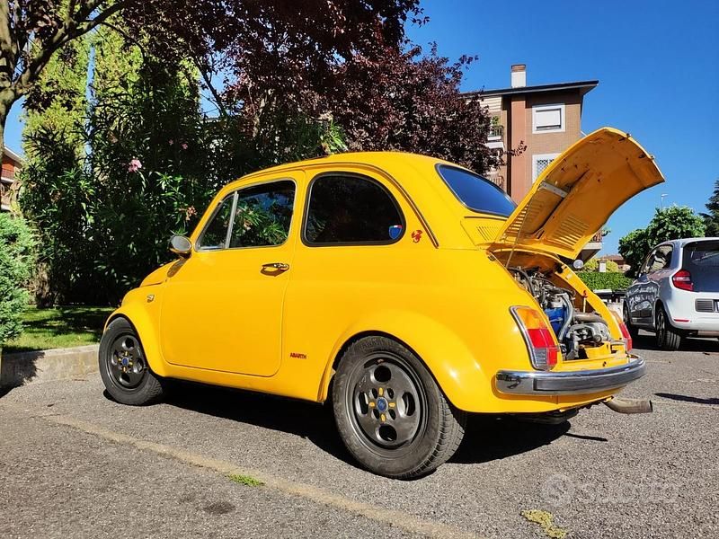 Usata Fiat 500 1970 Giallo Utilitaria