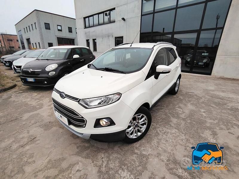 Bianco Usata 2016 Ford Ecosport Titanium S SUV | 9400 € (Buon prezzo) - Immagine 1/4