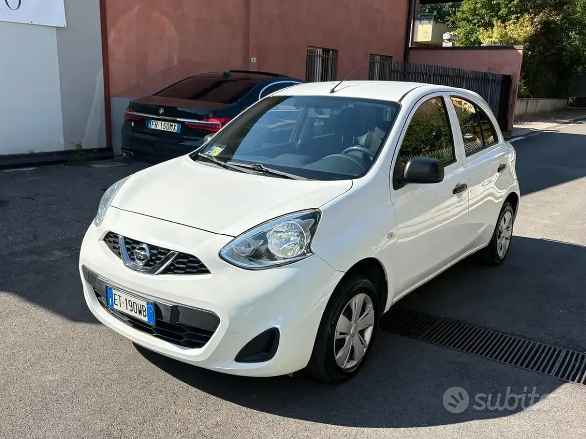 Usata Nissan Micra Tekna 80 CV (58 kW) 2014 Bianco Utilitaria