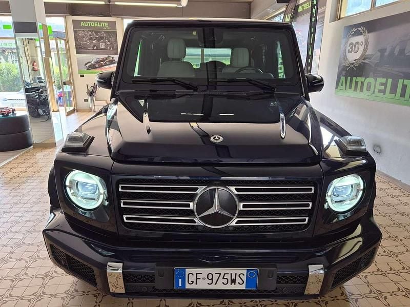 Usata Mercedes G500 Premium Plus 421 CV (309 kW) 2021 Blu sodalite SUV