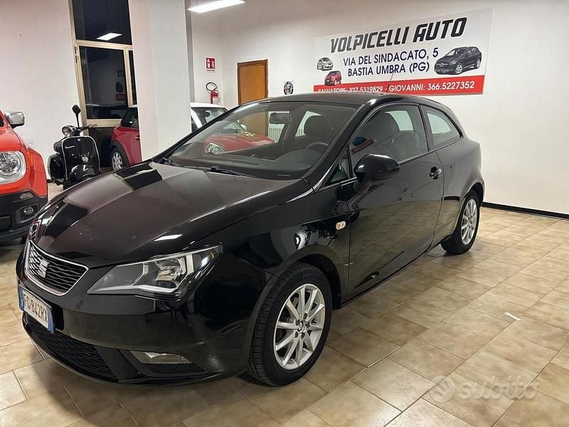 Usata Seat Ibiza 74 CV (54 kW) 2016 Nero Berlina