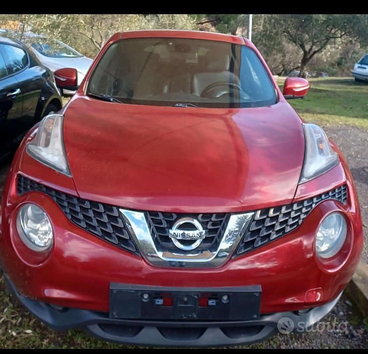 Usata Nissan Juke N-TEC 110 CV (80 kW) 2015 Rosso SUV