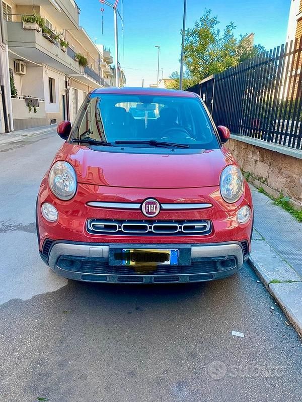 Usata Fiat 500L 95 CV (69 kW) 2021 Rosso Monovolume