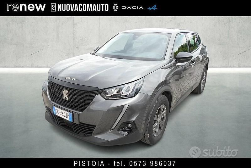 Grigio Usata 2022 Peugeot 2008 Active SUV | 16.500 € (Buon prezzo) - Immagine 1/4