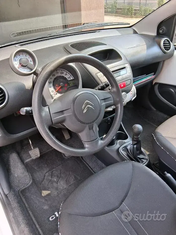 Usata Citroën C1 68 CV (50 kW) 2013 Bianco Utilitaria