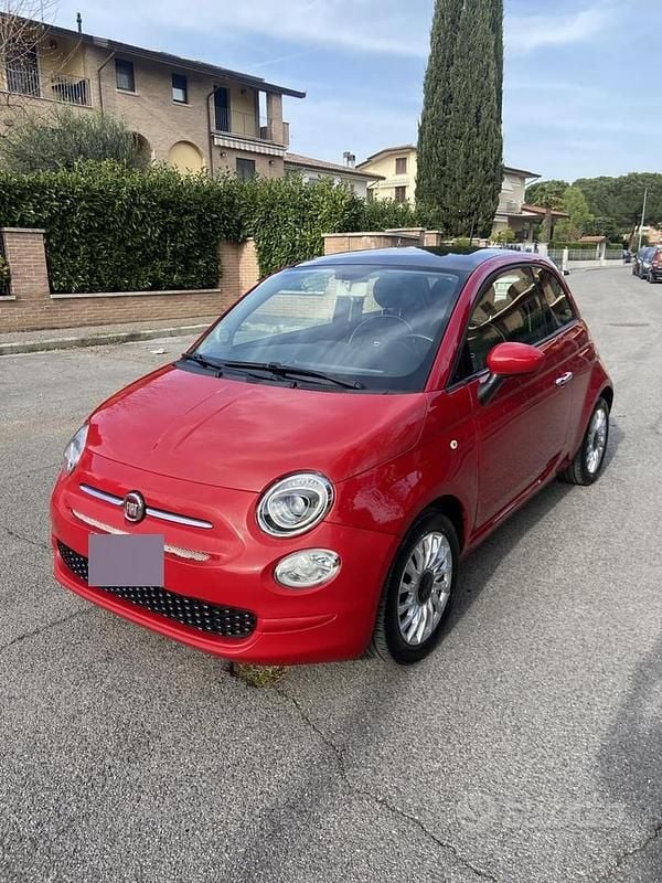 Usata Fiat 500 Pop 69 CV (50 kW) 2018 Rosso Utilitaria