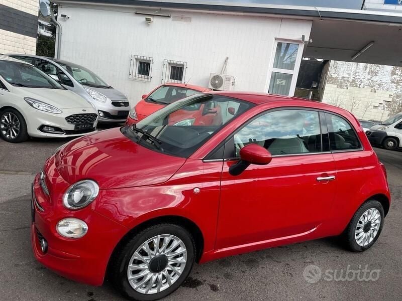 Rosso Usata 2020 Fiat 500 Lounge Tre volumi | 8900 € (Super prezzo) - Immagine 1/4