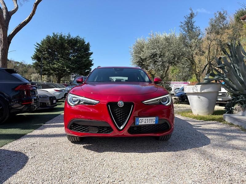 Usata Alfa Romeo Stelvio Ti 190 CV (139 kW) 2021 Rosso SUV