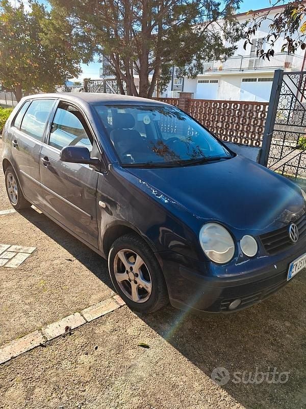 Usata VW Polo 2001 Blu Utilitaria