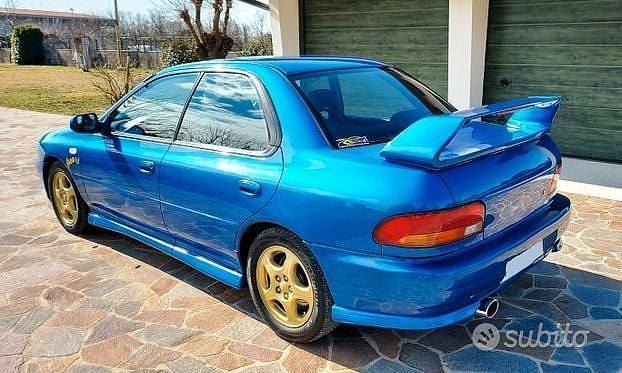 Usata Subaru Impreza GT 211 CV (155 kW) 1997 Blu Berlina