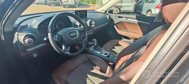 Usata Audi A3 150 CV (110 kW) 2014 Marrone Berlina