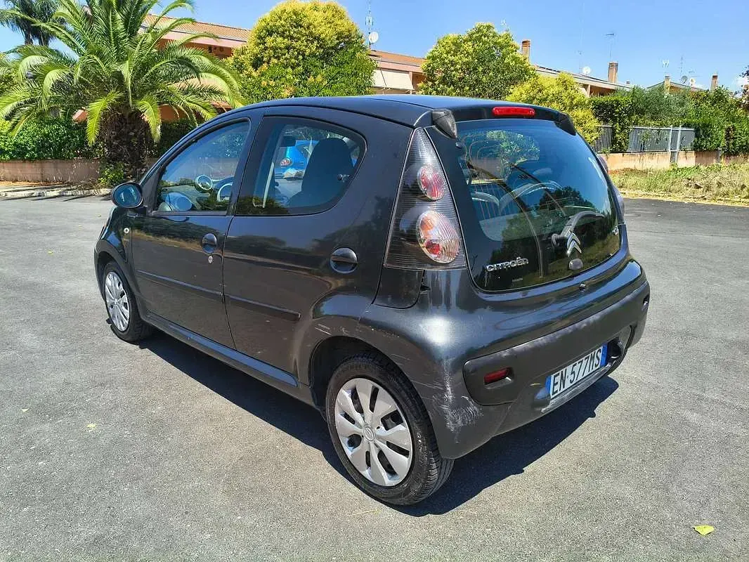 Usata Citroën C1 Seduction 68 CV (50 kW) 2012 Nero Utilitaria