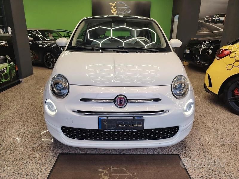 Usata Fiat 500 Lounge 95 CV (69 kW) 2018 Bianco Berlina