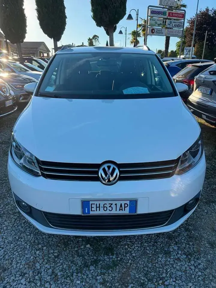 Usata VW Touran Comfortline 105 CV (77 kW) 2011 Bianco Monovolume
