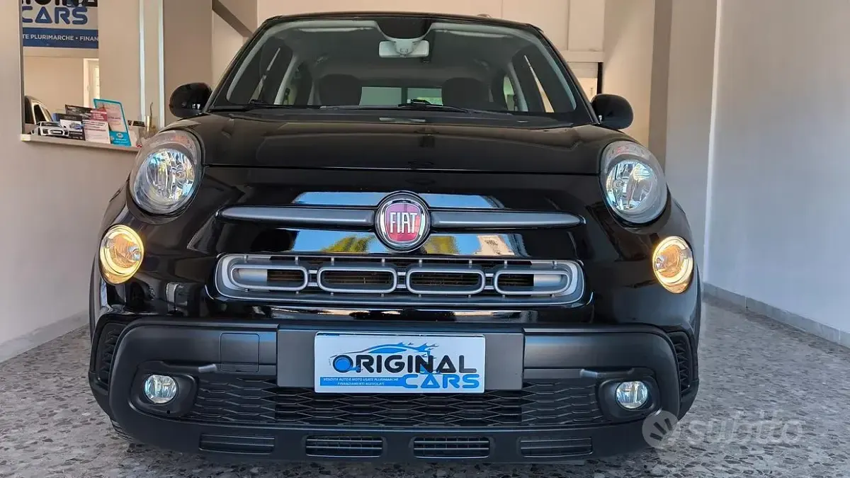 Usata Fiat 500L Cross 95 CV (69 kW) 2018 Nero Monovolume
