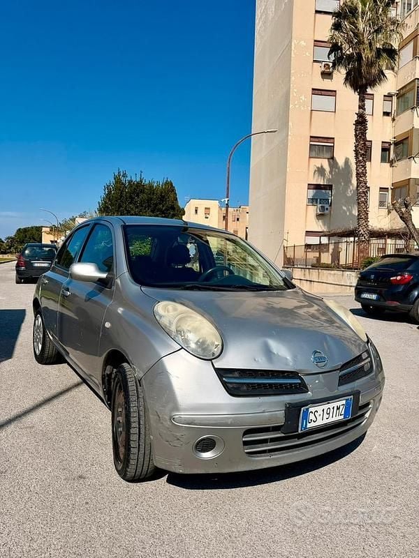 Begagnad Nissan Micra 86 HK (63 kW) 2007 Grå Sedan