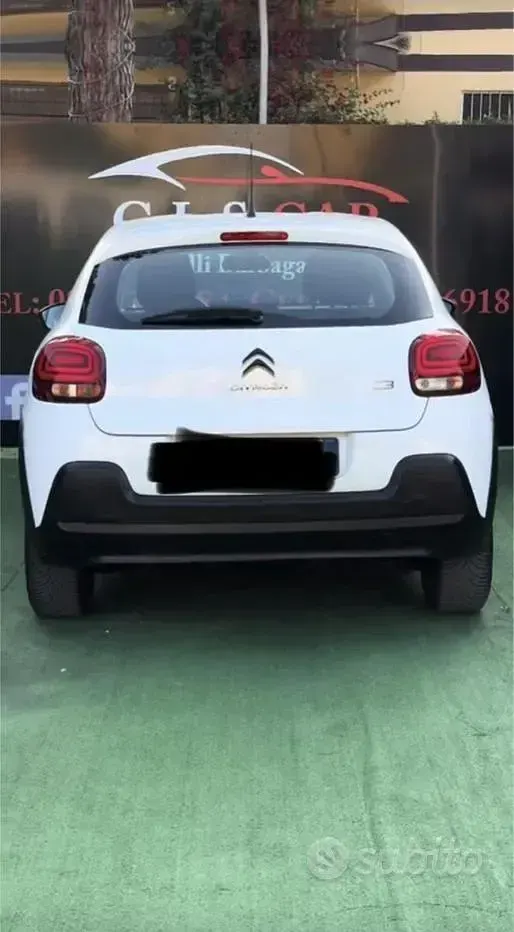 Usata Citroën C3 Shine 102 CV (75 kW) 2020 Bianco Utilitaria
