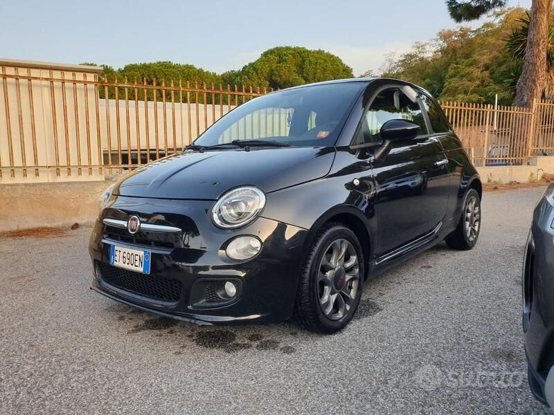 Usata Fiat 500 S 95 CV (69 kW) 2014 Nero Utilitaria