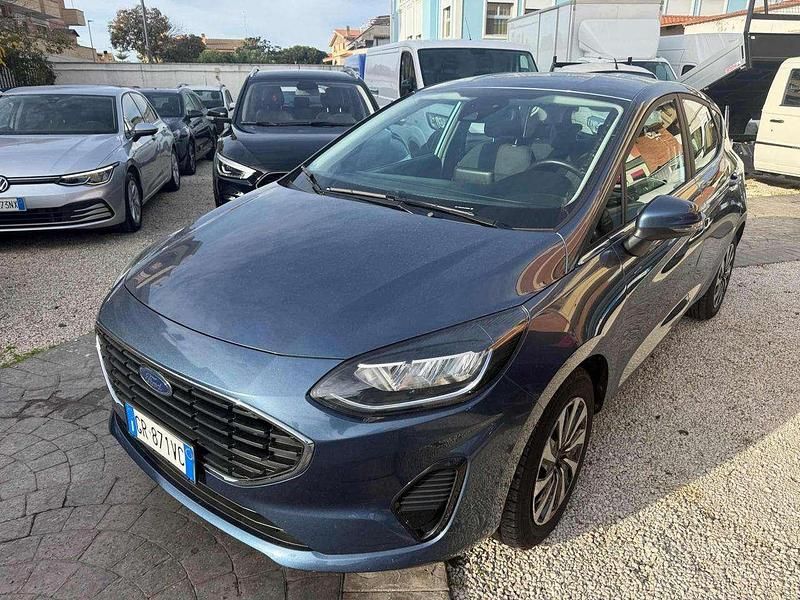 Usata Ford Fiesta Titanium 75 CV (55 kW) 2023 Blu Utilitaria
