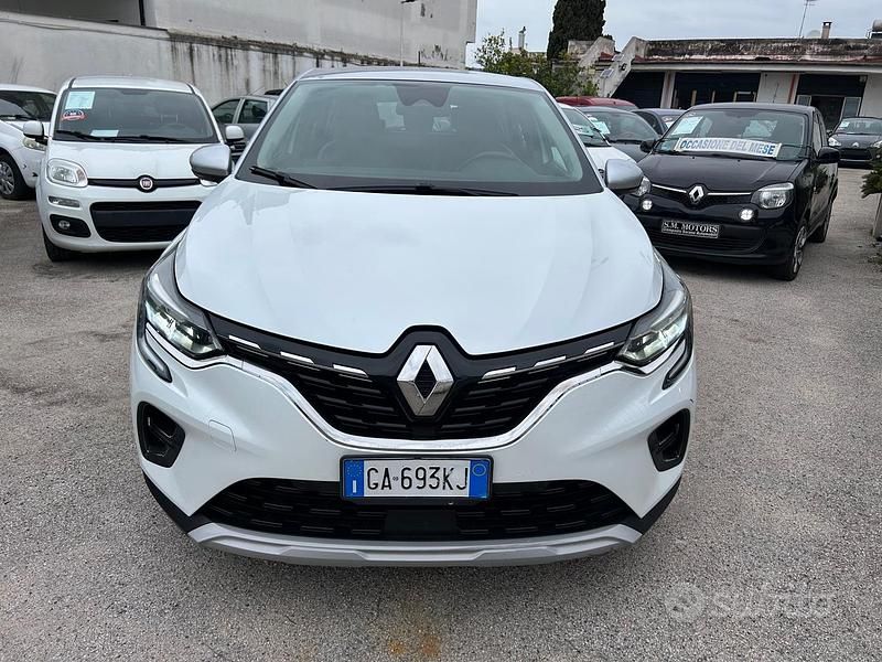 Usata Renault Captur Intens 115 CV (84 kW) 2020 Bianco SUV