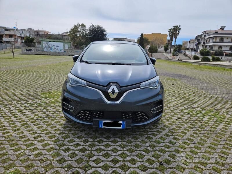 Usata Renault Zoe Intens 50 kW (69 CV) 2021 Grigio Utilitaria