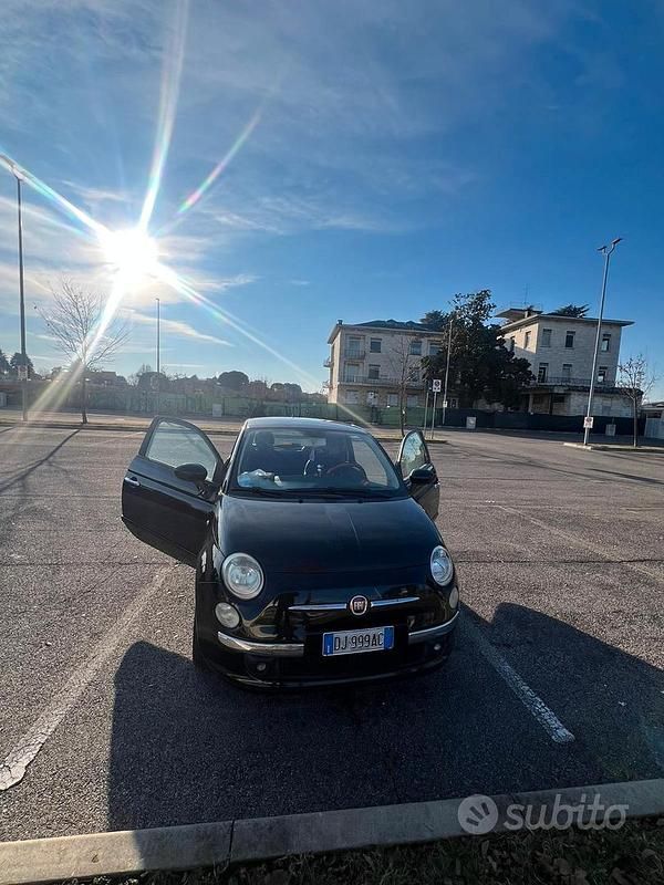 Usata Fiat 500 69 CV (50 kW) 2007 Nero Berlina
