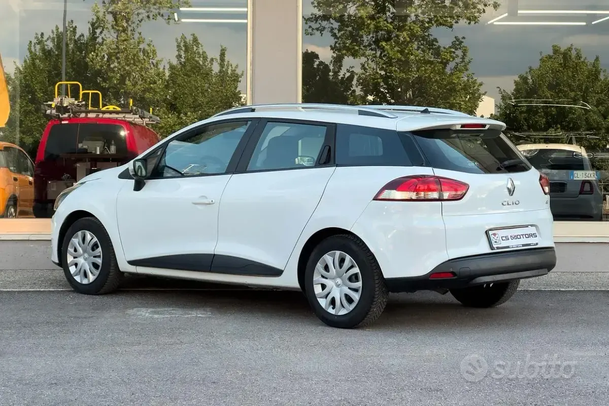 Usata Renault Clio IV 75 CV (55 kW) 2015 Bianco Berlina